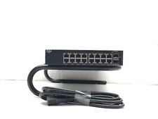Dell Networking X1018P E11W 16Port Gigabit PoE 2x SFP Port Smart Managed Switch picture