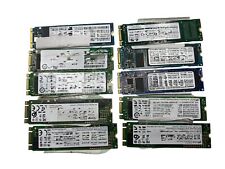 Lot of 10 Mixed Brand Model 256GB SATA M.2 SSD Solid State Drive picture