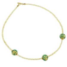 GlassOfVenice Murano Glass Royal Aqua Balls Necklace picture