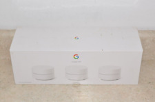 Google Wifi Mesh Router (AC1200) 3-pack - 2.4GHz/5GHz Dual-Band Mesh System NEW picture