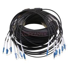 250M LC-LC UPC SM 6 Strand Armored Field TPU Optical Patch Cord Optical Jumper picture