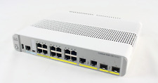 NEW Open Box Cisco Catalyst 3560-CX 12-Port PoE Switch WS-C3560CX-12PC-S (BHN) picture