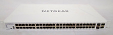 Used NetGear GC752X 52-Port Gigabit Ethernet Smart Cloud Switch w 10G SFP+ picture
