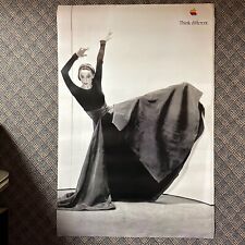 MARTHA GRAHAM__APPLE COMPUTER__Think different_RARE_AUTHENTIC POSTER __1998 picture
