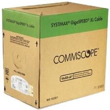 CommScope SYSTIMAX XL 1000’ 760004689 CAT6 Ethernet Cable,SOLID,23AWG,Blue - NEW picture