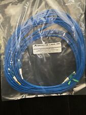 NOS - lot of 7 LC/UPC-LC/UPC DX fiber optic riser cable  2.0 MM short boots 12M picture