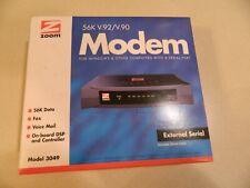 Zoom Model 3049 Modem 56K V.92/V.90 for Windows with Serial Port NEW Open Box picture