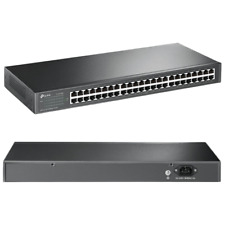 TP Link 48 Ports Rack Mount Fast Ethernet Rackmount Switch Network TL-SF1048 picture