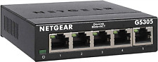 NETGEAR 5-Port Gigabit Ethernet Unmanaged Switch (GS305) Home Network Hub New picture