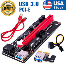 PCI-E 1x to 16x Powered USB3.0 GPU Riser Extender Adapter Card VER 009s picture
