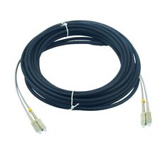 20M SC UPC to SC UPC MM MultiMode Duplex Outdoor Field Fiber Optical Patch Cord picture