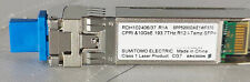 Ericsson RDH102406/37 R1A CPRI & 10GbE 193.7 THz R12 I-Temp SFP+ CRTUAE5LAA picture