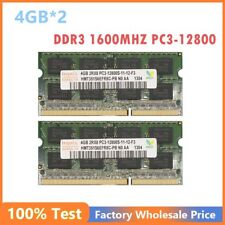 2PCS Hynix 4GB DDR3 1600MHZ PC3-12800S Laptop Memory Notebook RAM Non-ECC 204Pin picture