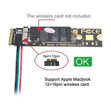 Cablecy  BCM94360CD BCM94360CS BCM943602CS BCM94360CS2 WiFi Card to M.2 Key-M picture