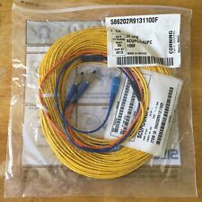 Siecor/Corning Fiber Optic Patch Cord Jumper Cable 2F DFX SC/D4 (UPS) - 100 FT picture