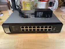Cisco RV325 14-Port Gigabit Wired Router RV325-K9 with original power adapter picture