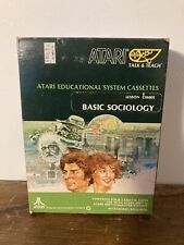 Atari Talk & Teach 400 / 800 Educational Cassettes - Basic Sociology CX6005 1979 picture