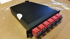 Tyco Electronics LC TO MPO OPTICAL FIBER CASSETTE 1018785-2 RED SECURE Optics picture