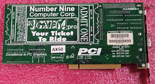 #9 Number Nine GXE64 Vision 86C96e PCI Rare VGA Video Card DOS retro Gaming#AX50 picture