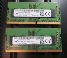 32GB Micron (2x16GB) 1Rx8 PC4-25600MHz DDR4-3200AA 260p SODIMM RAM MTA8ATF2G64HZ picture