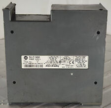 Allen-Bradley SLC 500 1746-P2 Series C Power Supply Missing Front Cover No Rack picture