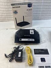 NETGEAR AC1600 Dual Band Gigabit Wi-Fi Router R6260 - Black - OPEN BOX picture