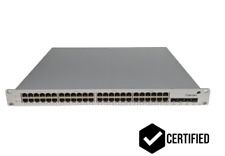 Cisco Meraki MS42P 600-21020 Cloud-Managed 48 Port Gigabit PoE Switch UNCLAIMED picture