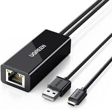 UGREEN Micro USB /  USB-A To 100Mbps Ethernet Adaptor For  Mobile Eg. Chromecast picture