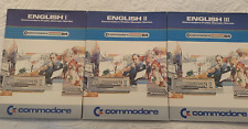 Vintage Commodore 64 English I, II, III Public Domain Series W/ Instruction picture