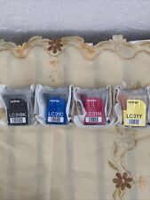 Genuine Brother LC31BK, LC31Y, LC31C, LC31M Ink Cartridges -Sealed New Old Stock picture