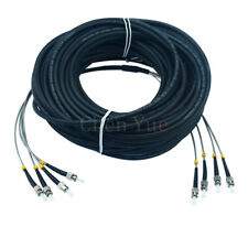 3M 4 Cores Field Outdoor Fiber Cable ST-ST 4 Strand 9/125 SM Fiber Patch Cord picture