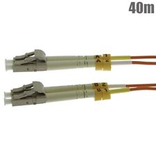 40M LC-LC Optic Duplex Multimode 62.5/125 Fiber Optical Patch Cable Cord picture