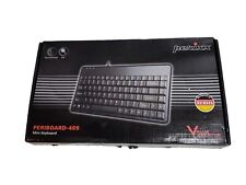 PERIBOARD-409  Wired PS2 Mini Keyboard, Black, US English Layout picture