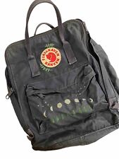 Navy Night timeEmbroidered Fjallraven Kanken Backpack Forest Moon picture