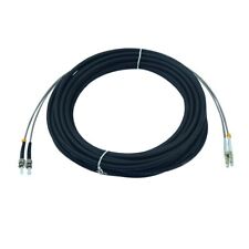 40M Outdoor Field Fiber Patch Cord LC to ST UPC MM Multi-Mode Duplex Fiber Cable picture