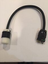 Theater Sage Pin Connector SCI Male  Plug To Leviton Female plug 28” picture