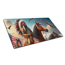 Gaming mouse pad, Native, American, Horses picture