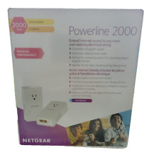 Netgear Powerline PLP2000 Network Extender with Extra Outlet Brand New Sealed picture