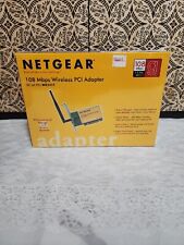 NetGear WG311TNA NISB 108 Mbps 32 Bit Wireless PCI Adapter Priority Shipping picture