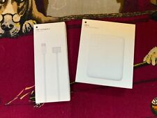 NEW UNOPENED apple 140W usb-c power adapter & magsafe 3 cable MLYU3AM/A picture