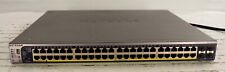 Netgear ProSafe-48 GS748TPS 48 RJ45 Port 4 SFP Port Networking Switch picture