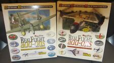 SEALED Two Great Planes Real Flight Add-Ons Volume 5 & 3  Flight Simulators New picture