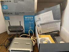 Belkin Wireless G Plus MIMO Router F5D9230-4 Wifi Used Great Condition with Box picture