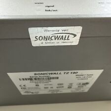 SONICWALL TZ-190 VPN FIREWALL SECURITY UNLIMITED NODES APL18-045 picture