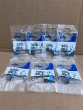 7 Leviton Keystone Jack Blue Plastic Series QuickPort Cable Type 5LR73 #B-15 picture