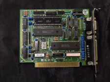 Vintage 1987 DTK Multi I/O ISA Card PTI-209 9-Pin and 25-Pin Serial Connectors   picture