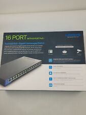 Linksys LGS116P 16-Port With 8-port PoE+ Business Gigabit Unmanage Switch picture