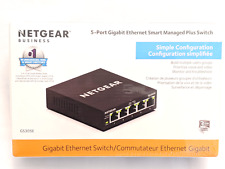 Netgear GS305E 5-Port Gigabit Ethernet SOHO Plus Switch 10/100/1000 picture