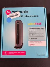 Motorola MB8611 Black Ultra Fast DOCSIS Multi Gigabit 3.1 Cable Modem picture