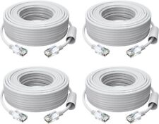 ZOSI 4-Pack 100ft Cat5e Ethernet Security Cameras RJ45 POE Cable Network Wire picture